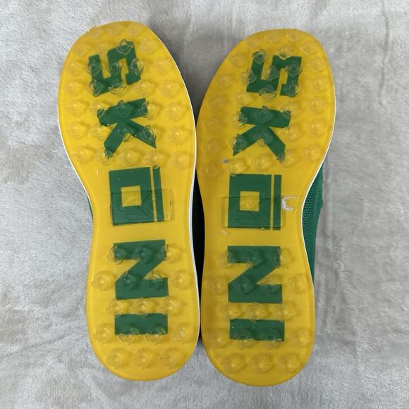 Skoni Men’s Golf Shoes Slip On Green Yellow Size 9 EU 43 EUC - Picture 7 of 12
